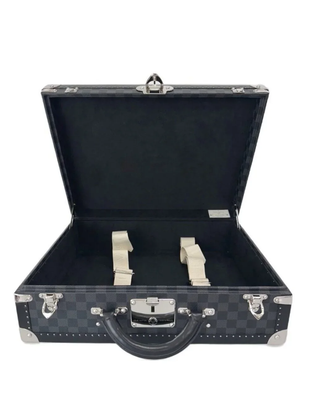 Louis Vuitton Cotteville 45 Damier Graphite 45 Hard Case Attache Trunk
